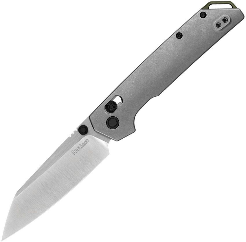Kershaw Iridium Folding Knife 3.5″ Satin Bohler M390 Steel Blade Titanium Handle