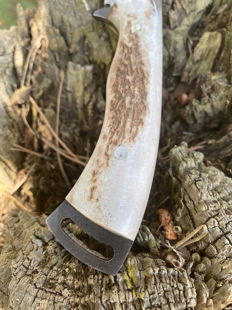 Deer Antler Handle Special Outdoor Knife, Camping Tools, Survival Knife,Hunting