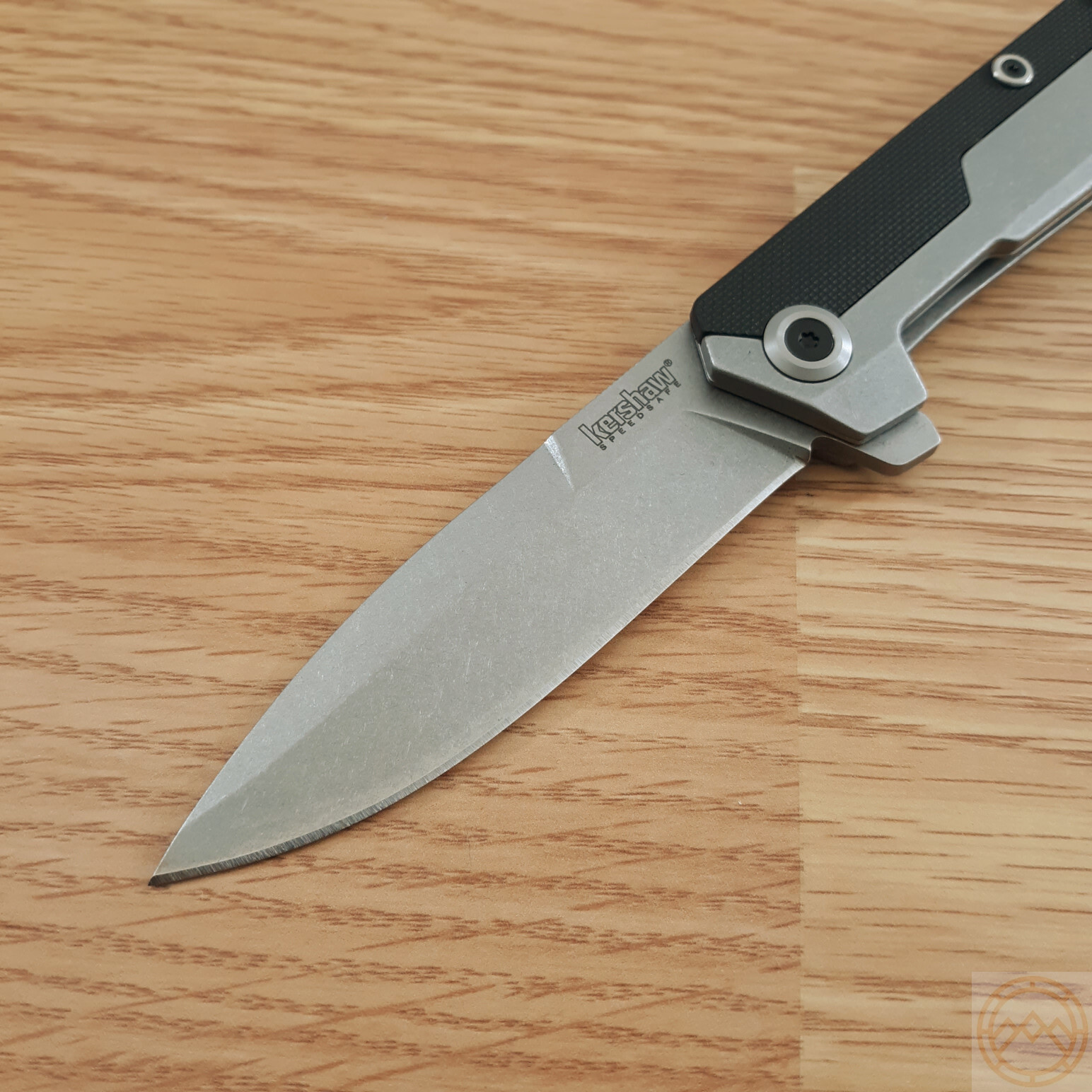 Kershaw Oblivion Folding Knife 3.5″ 8Cr13MoV Steel Blade Stainless/Nylon Handle