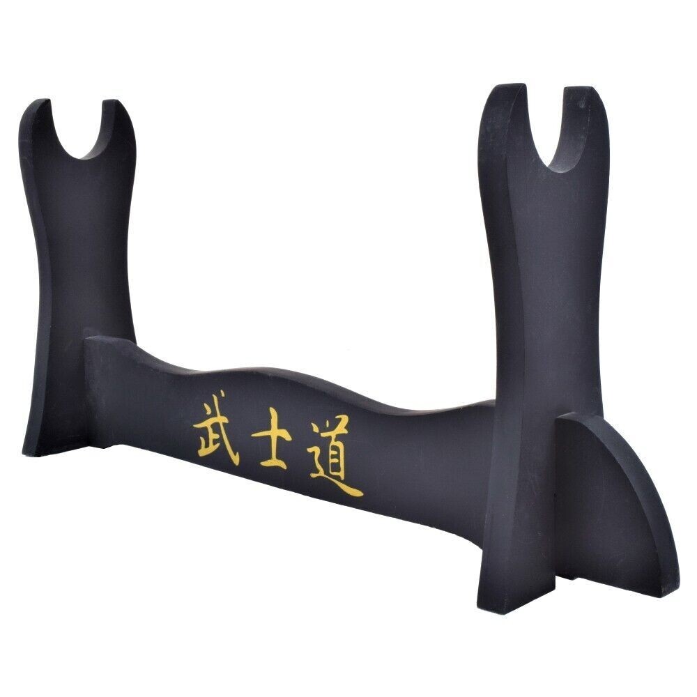 WONDERFUL KATANA WITH AN UNUSUAL BLADE – DAMAST + TR-026 STAND