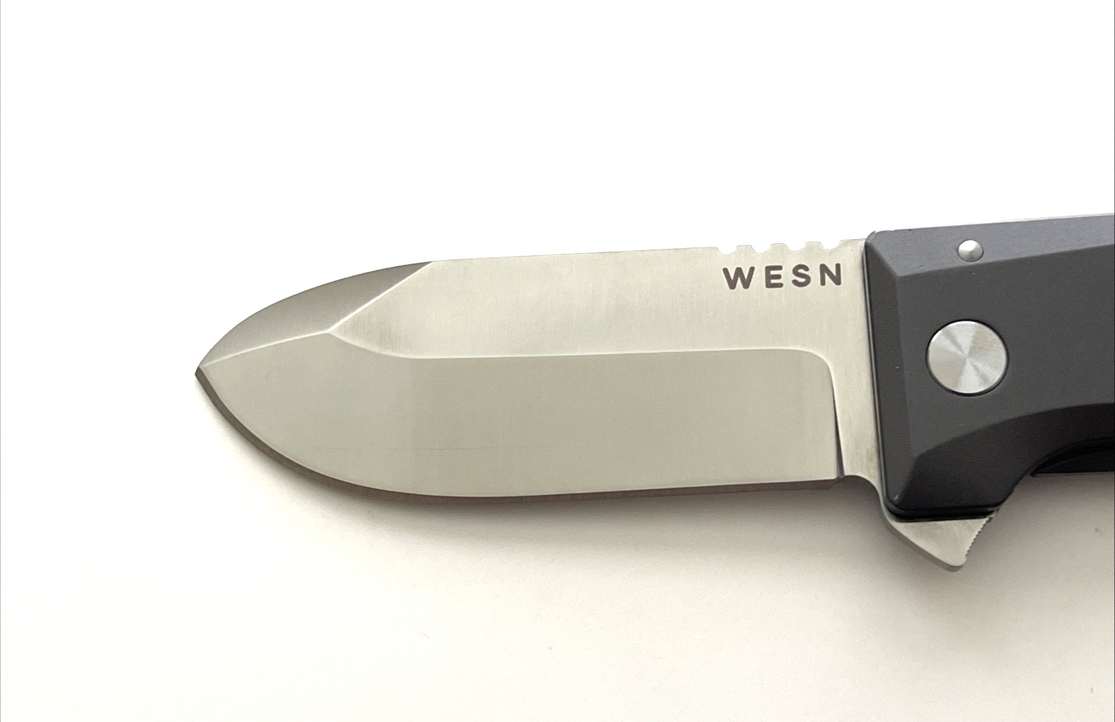 WESN 04 Allman Folding Knife CPM S35VN Blade Titanium Handle
