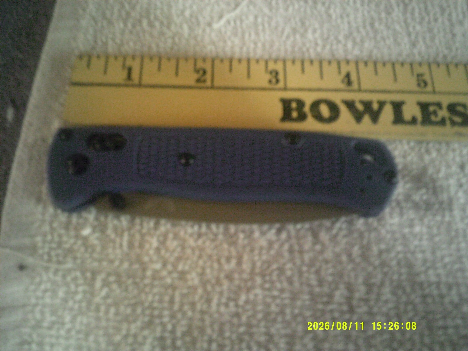 Benchmade Bugout 535 Blue Class Handle CPM-S30V AXIS Lock Folding Knife