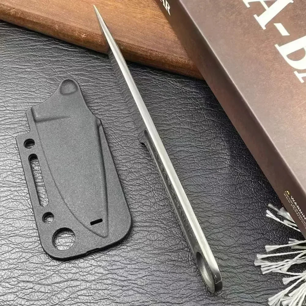 Ka-Bar Wrench Fixed Knife 3″ Blade 425 Carbon Steel One Piece. Free Shipping.
