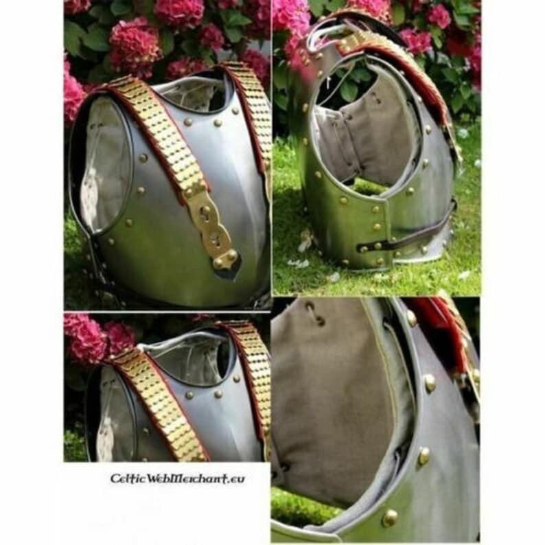 Christmas Medieval Knight Cuirass of the French Cuirassiers 19th century Breastp