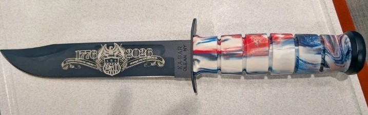 KA-BAR 1776-2026 250th Anniversary Limited Edition Knife 1 of 2500 Cutco Costco
