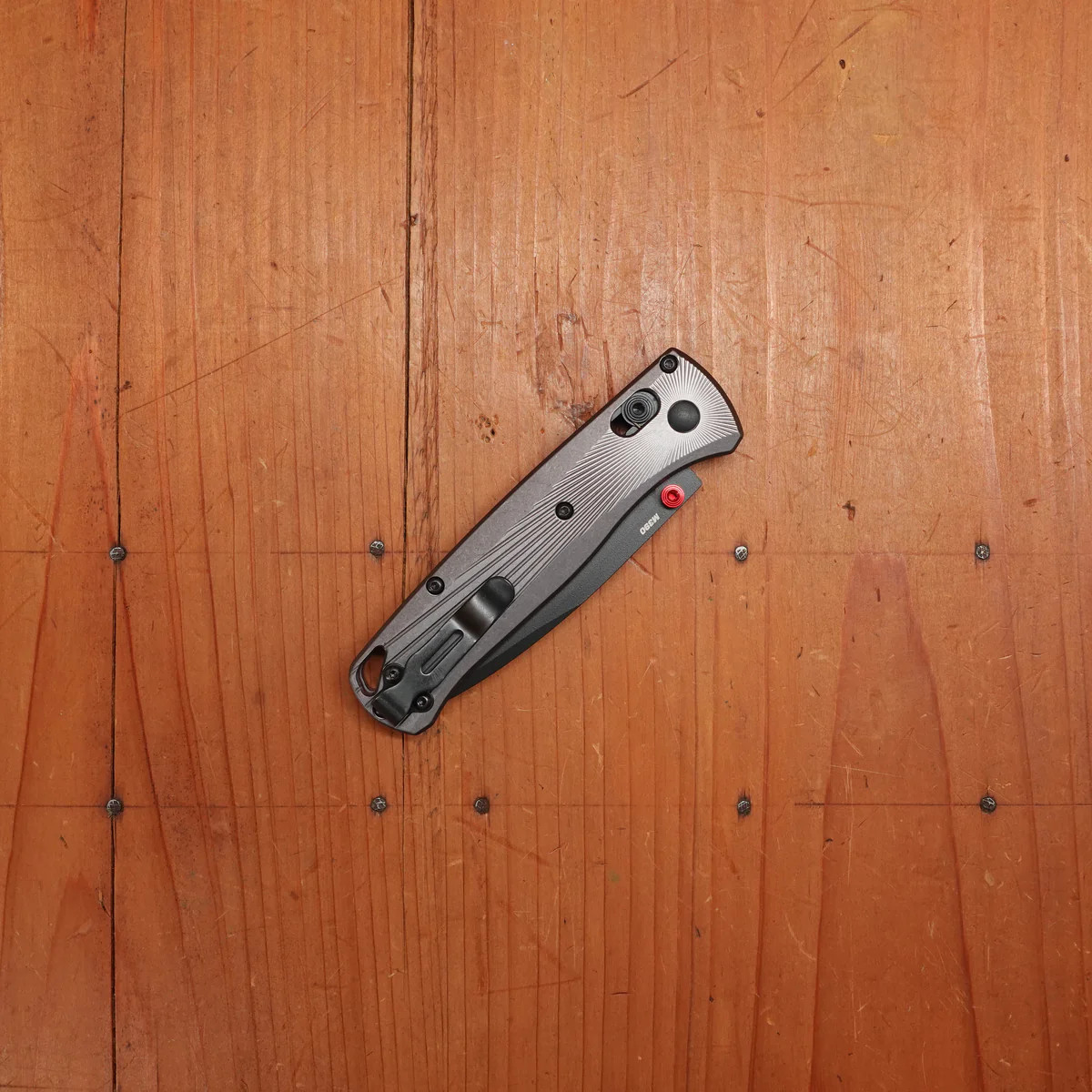 Benchmade 535BK-4 Bugout Gray Aluminum Handle M390 Stainless Steel Knife