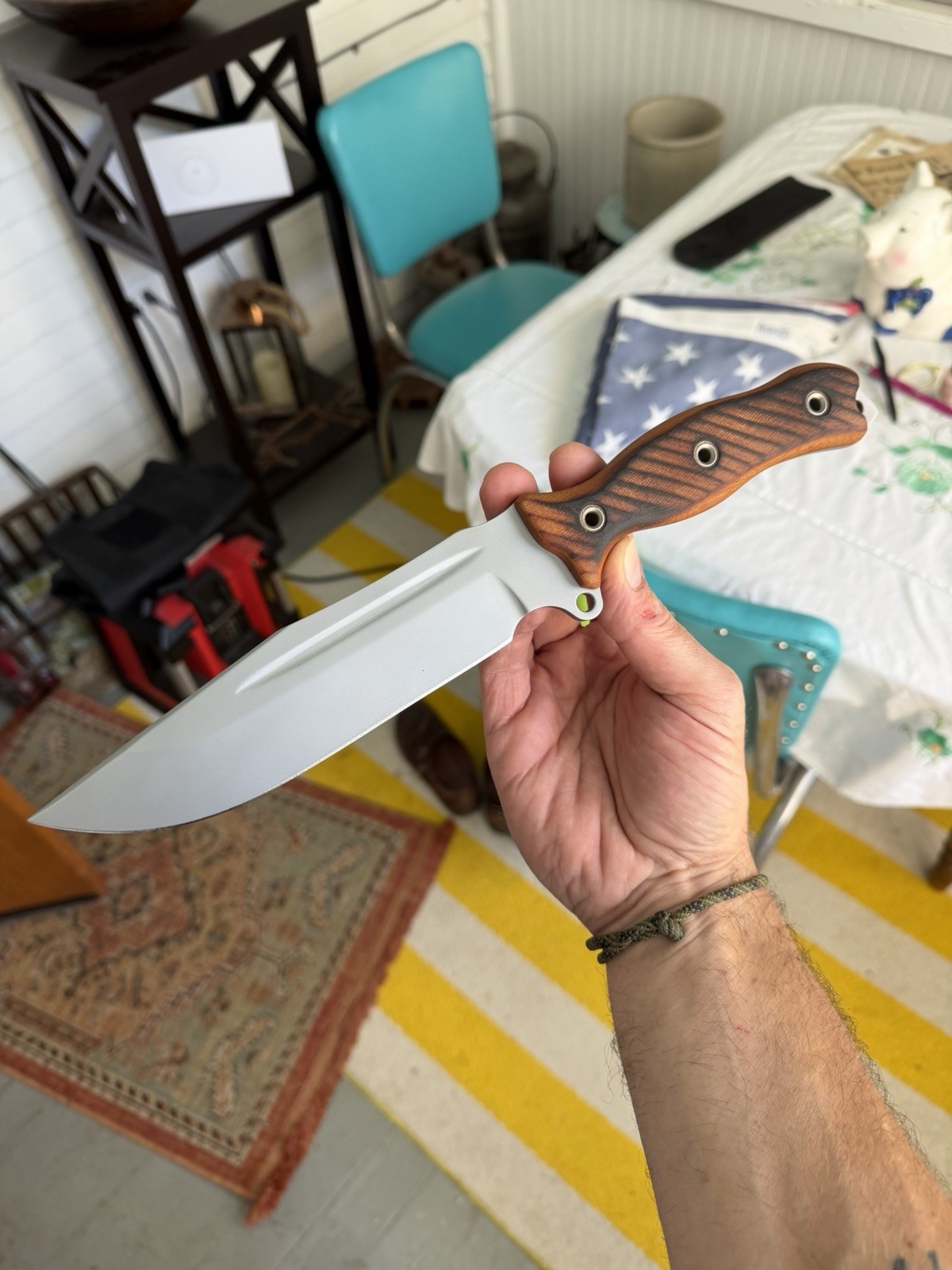 Busse Combat Sterile Burn Unit Bowie Military Contract Overrun Knife