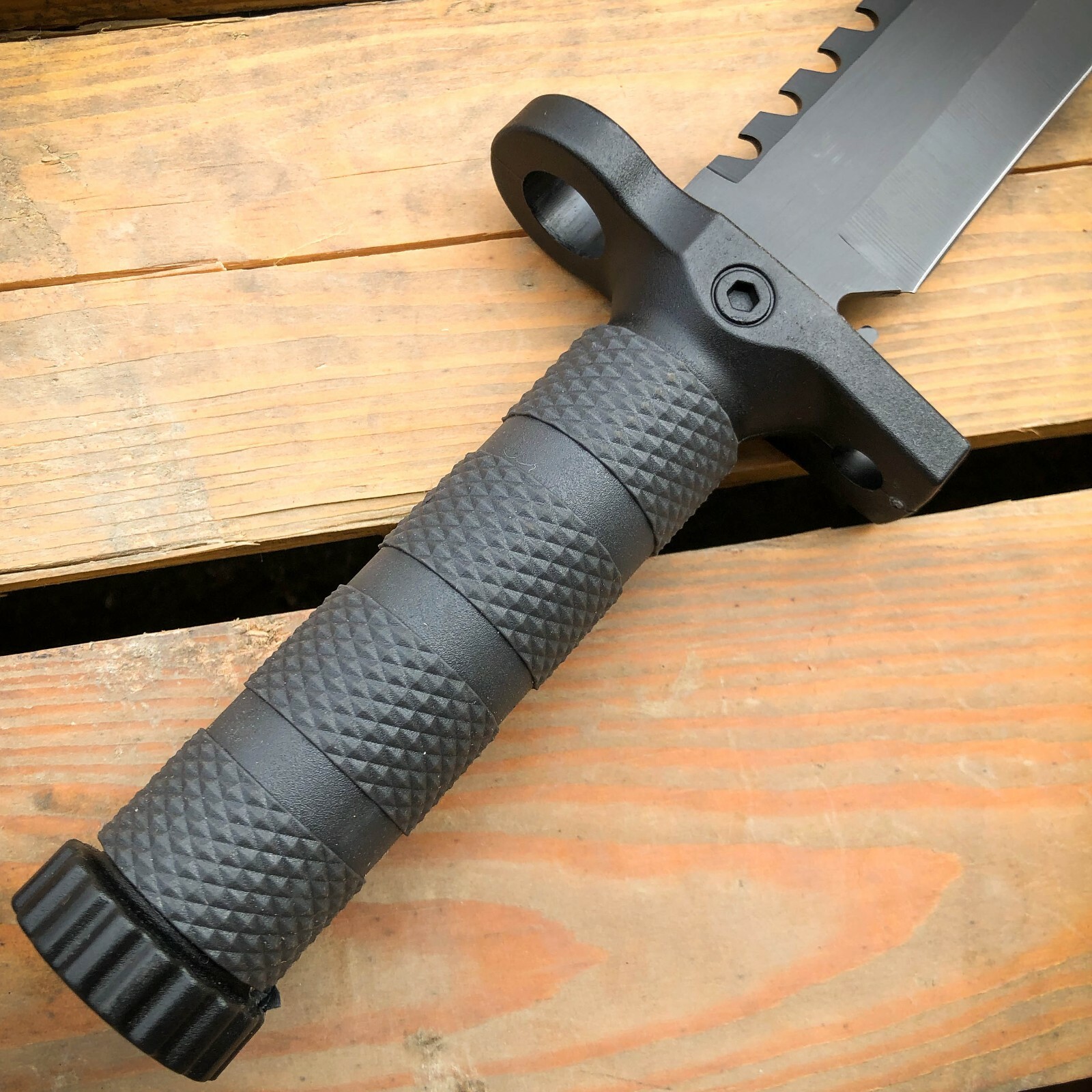 12.5″ FIXED BLADE MILITARY TACTICAL Hunting Army SURVIVAL Knife w Fire Starter