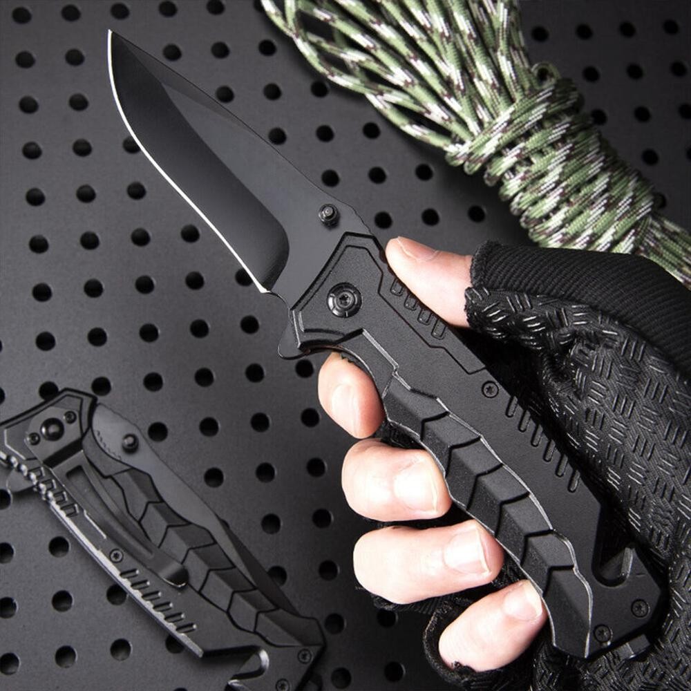 Folding knife pocket knife Spring open Assist survival hunting tactical knife US