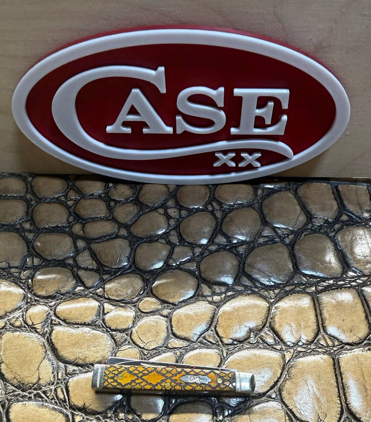 Case XX Case Exclusive CA58213-E 2-Blade Slipjoint SS Bone Handle Knife