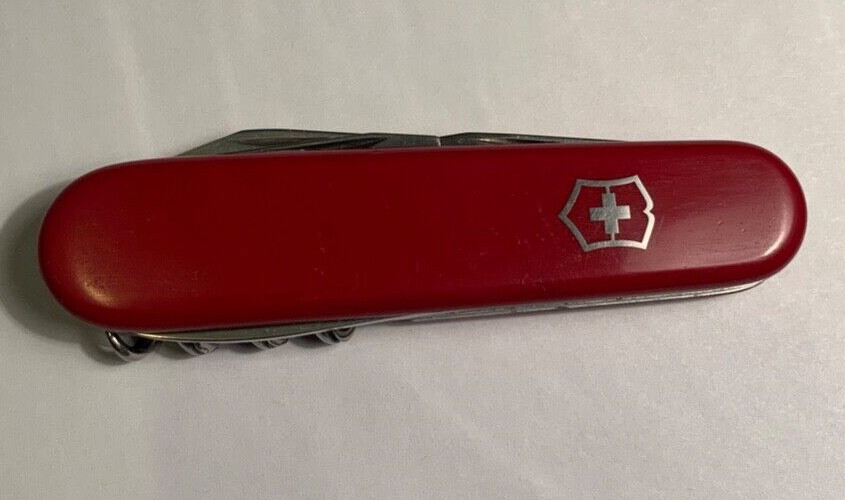 Vintage Victorinox Knife with double Clip Point Blades *NONE ON EBAY LIKE THIS*
