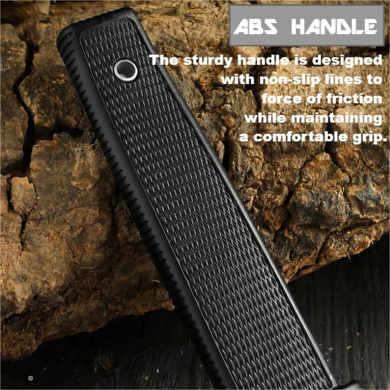 10″ Tanto Knife Fixed Plain Blade FRN Sheath Tang Tactical Combat EDC Boot