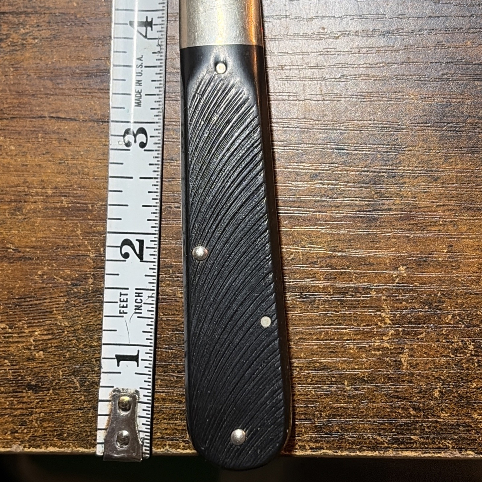 Buck Granddaddy Brown Barehead Barlow USA -etched Blade -331-1 Of 900