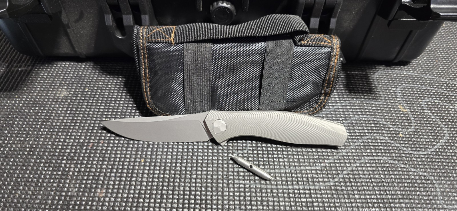 Titanium Folding Knife Bio VG10 Blade