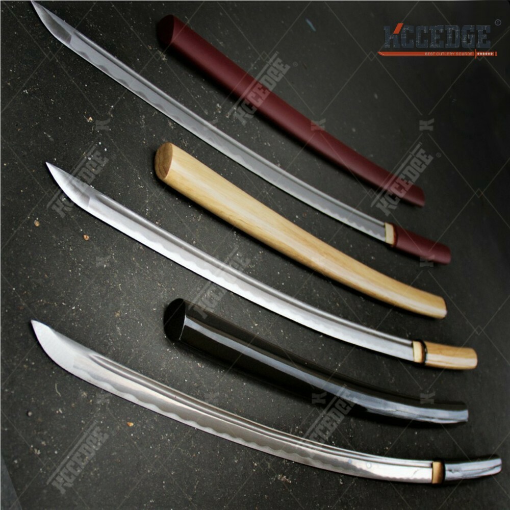 USA STOCK 40″ Sharp Handmade Full Tang Shirasaya Real Samurai Katana Sword