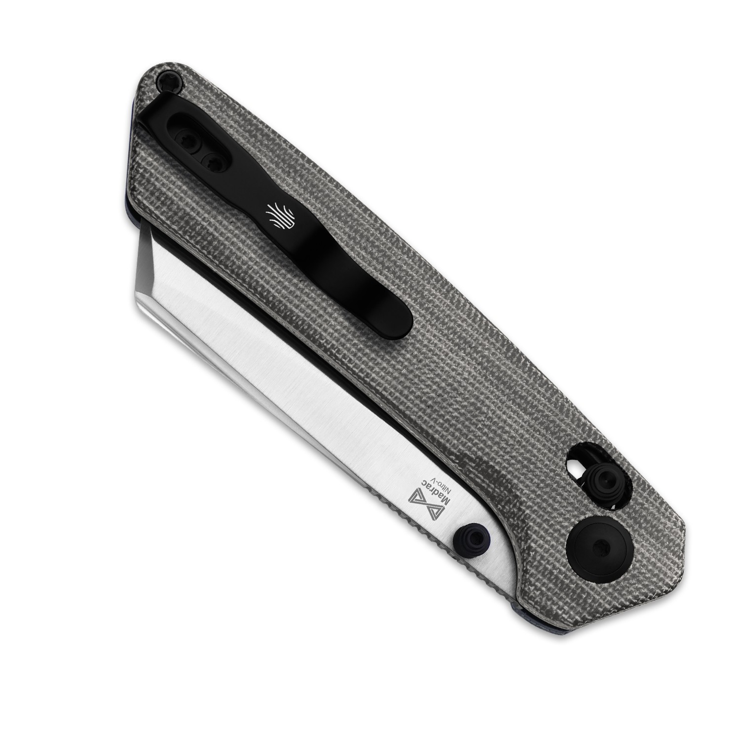 Kizer Madrac EDC Folding Pocket Knife Nitro-V Blade Micarta Handle V3693A3