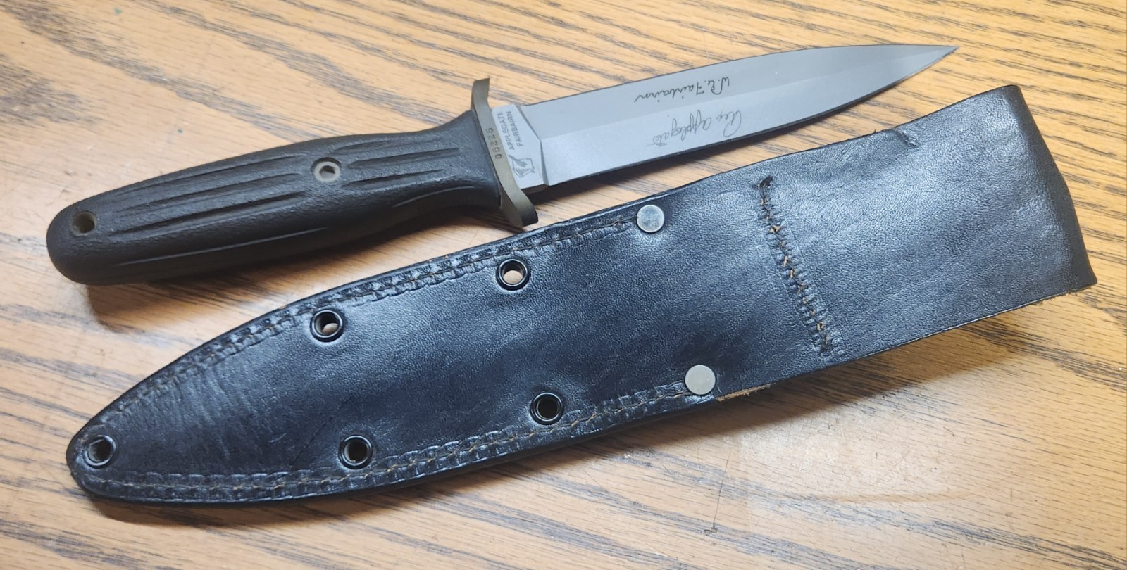 VTG Blackjack Applegate Fairbairn Dagger combat fighting Knife Rare A2 USA 05226
