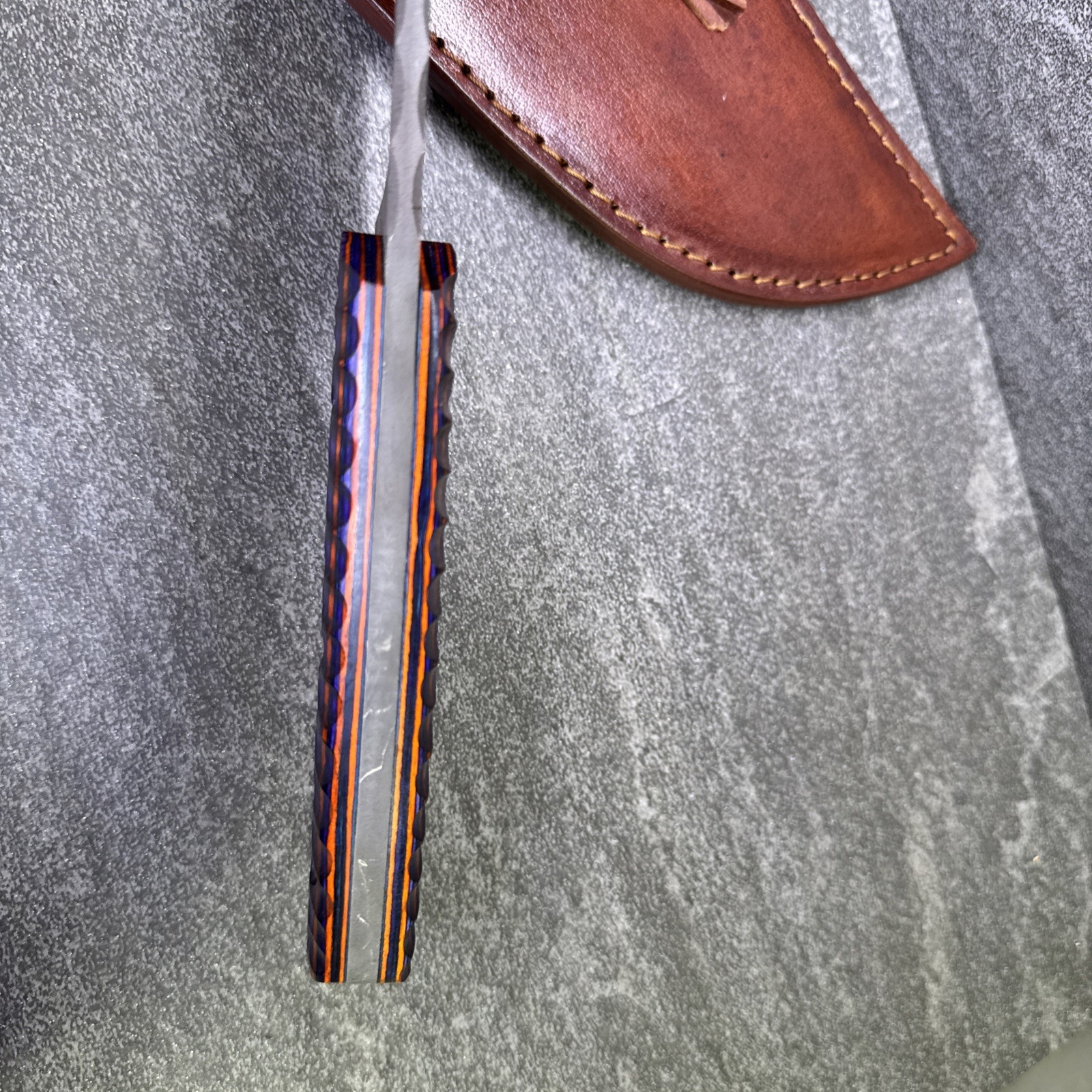 Mammoth Bowie Acid Wash D2 Steel