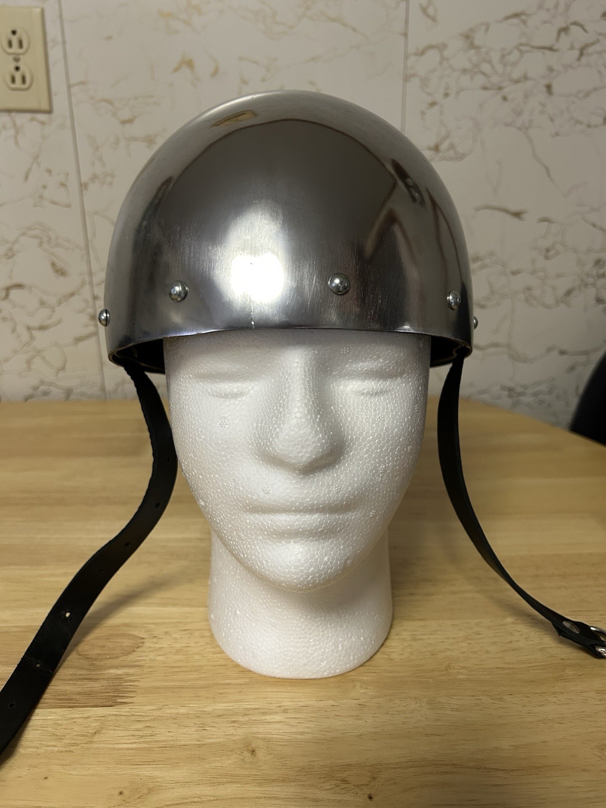 Skull Cap Cervelliere Helmet 2mm Steel Battle Ready Medieval Helmet