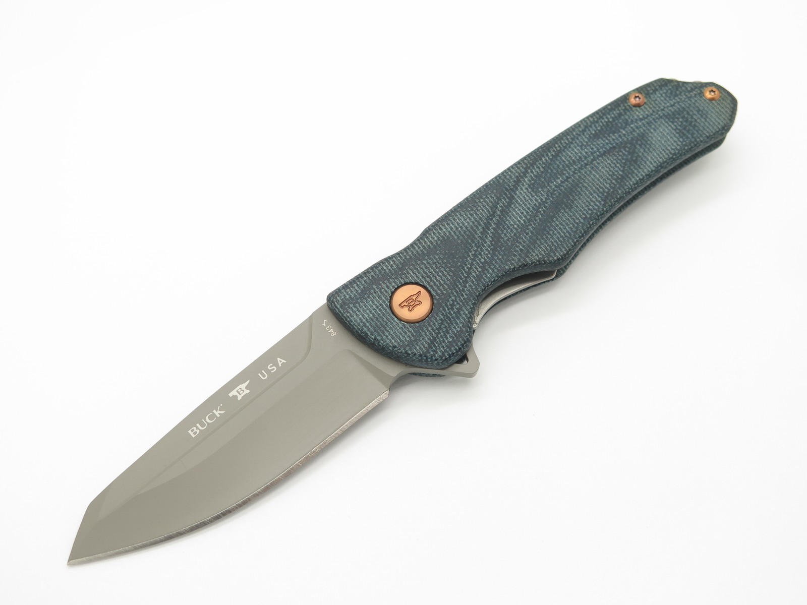 2025 Buck 843 BOTM Sprint Ops Magnacut Reverse Tanto Folding Pocket Knife