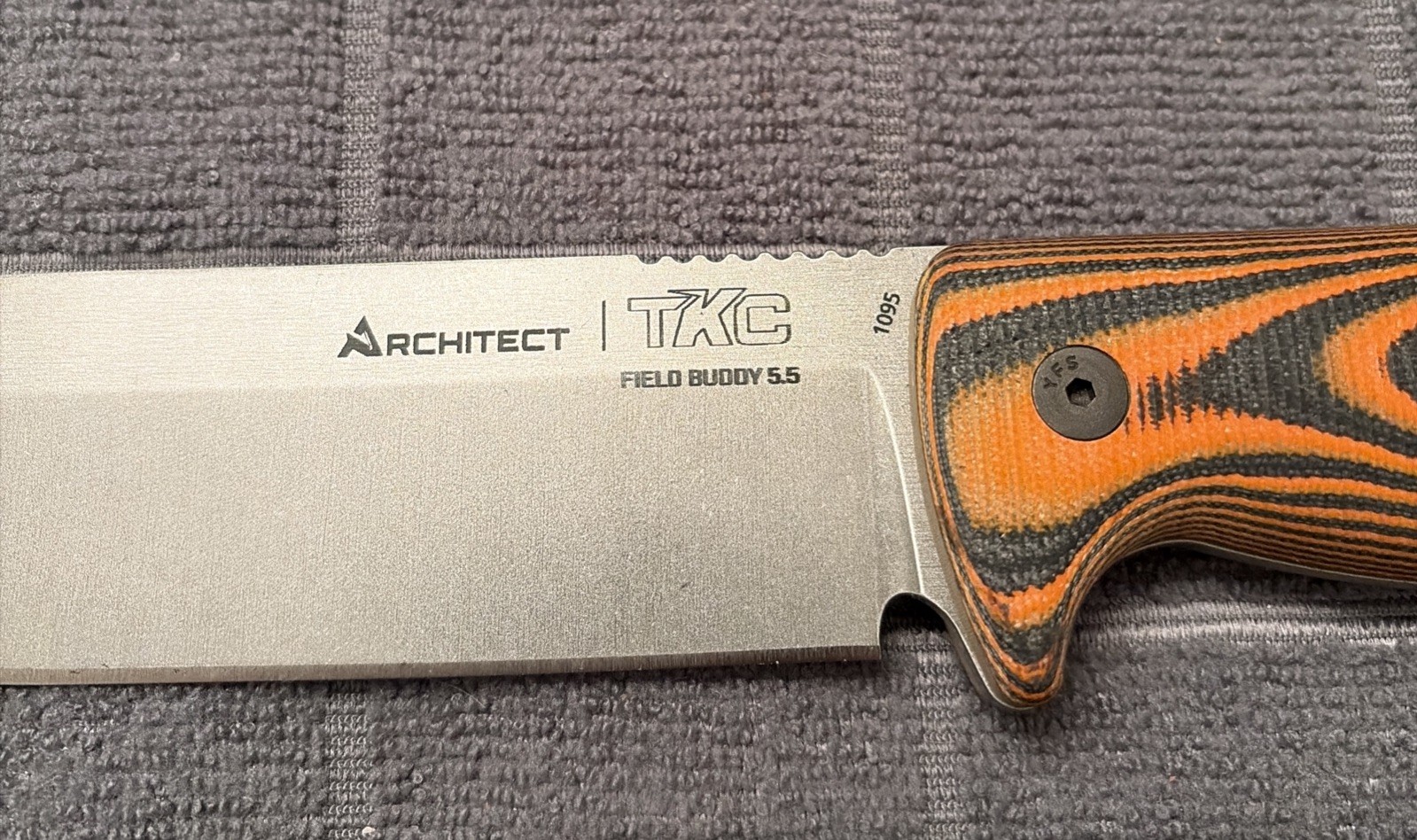 Architect Field Buddy 5.5″ TKC Fixed Blade Looks Unused Made By TOPS