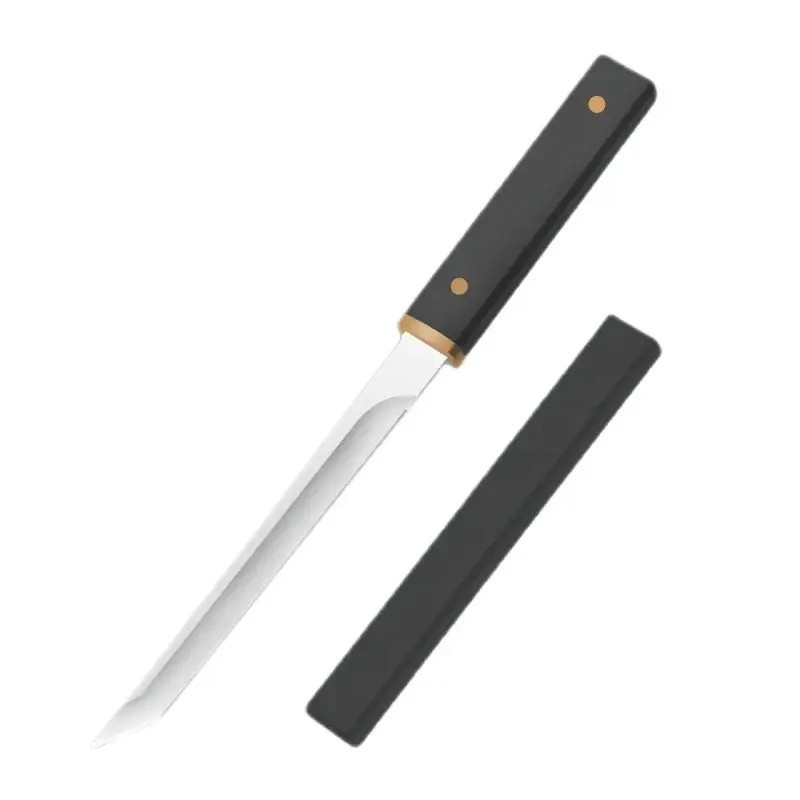 Tanto Knife Fixed Blade Pocket Hunting Survival Camp Tactical Stainless Steel