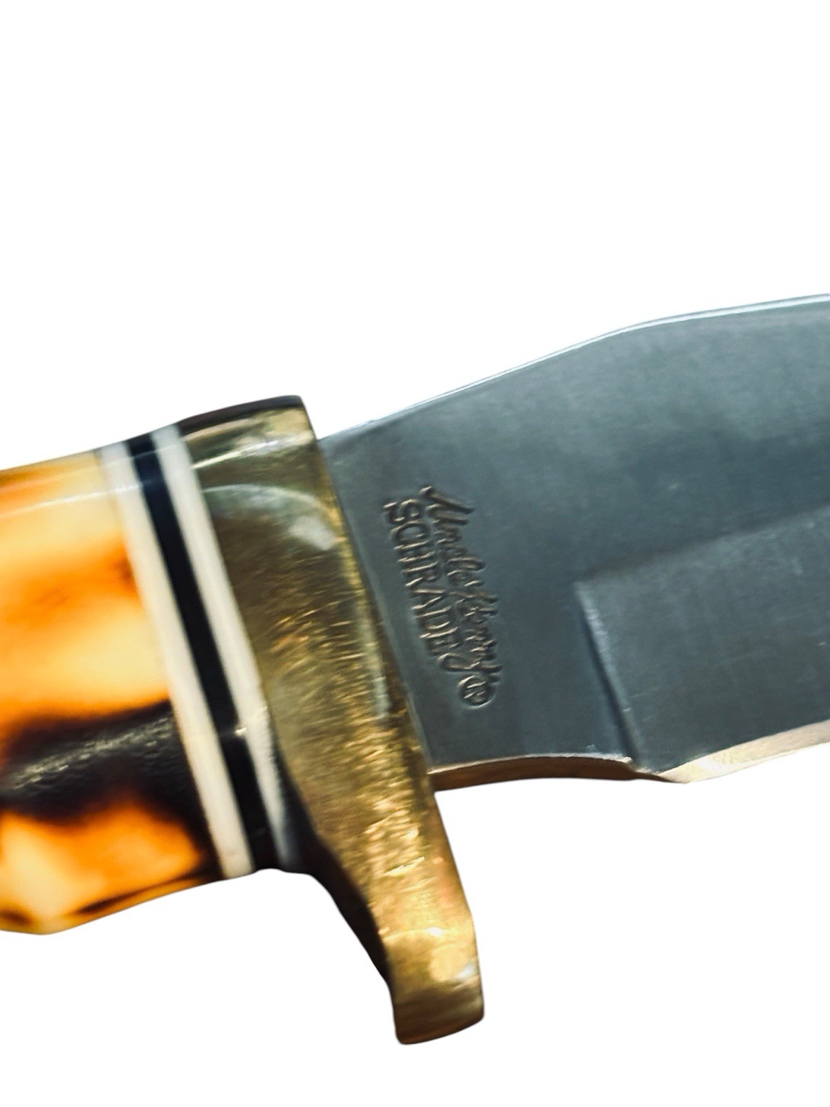 Schrade Uncle Henry 153UH Golden Spike Rat Tail Tang Fixed Blade Knife