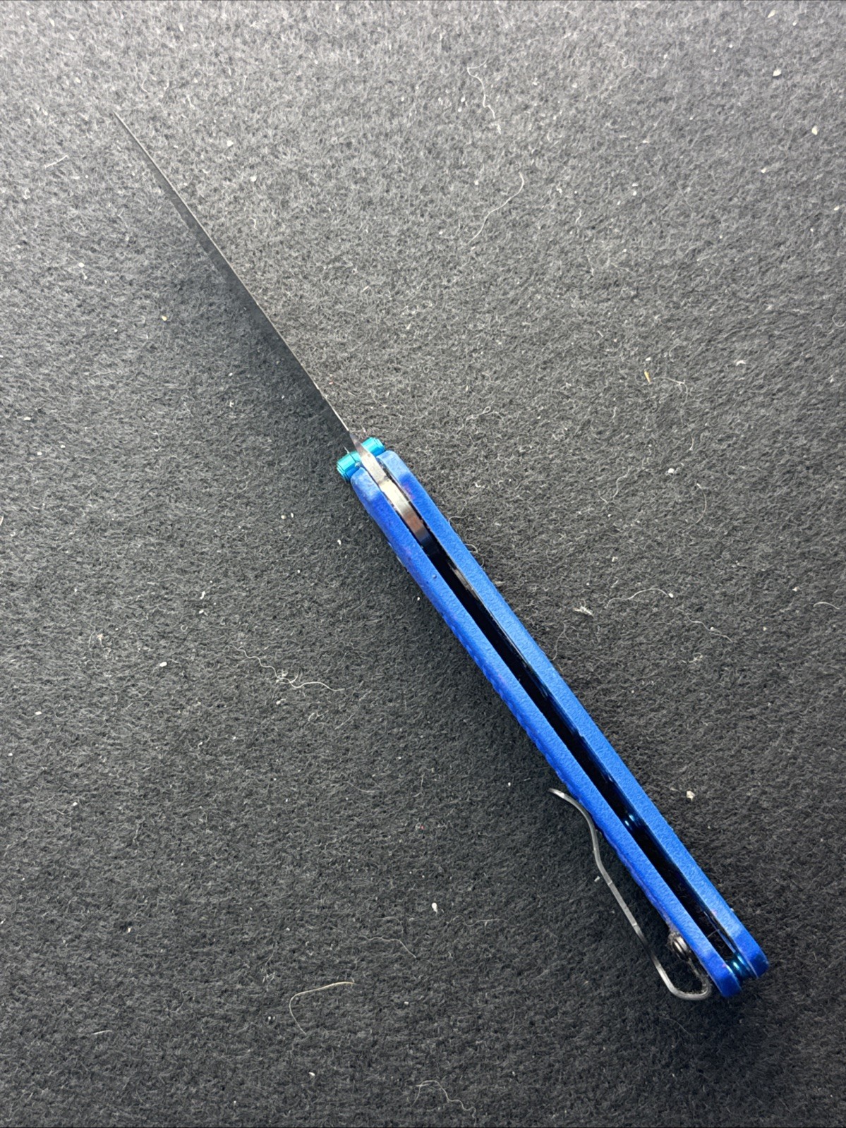 Benchmade Knives Bugout 535 Blue Grivory S30V Pocket Knife