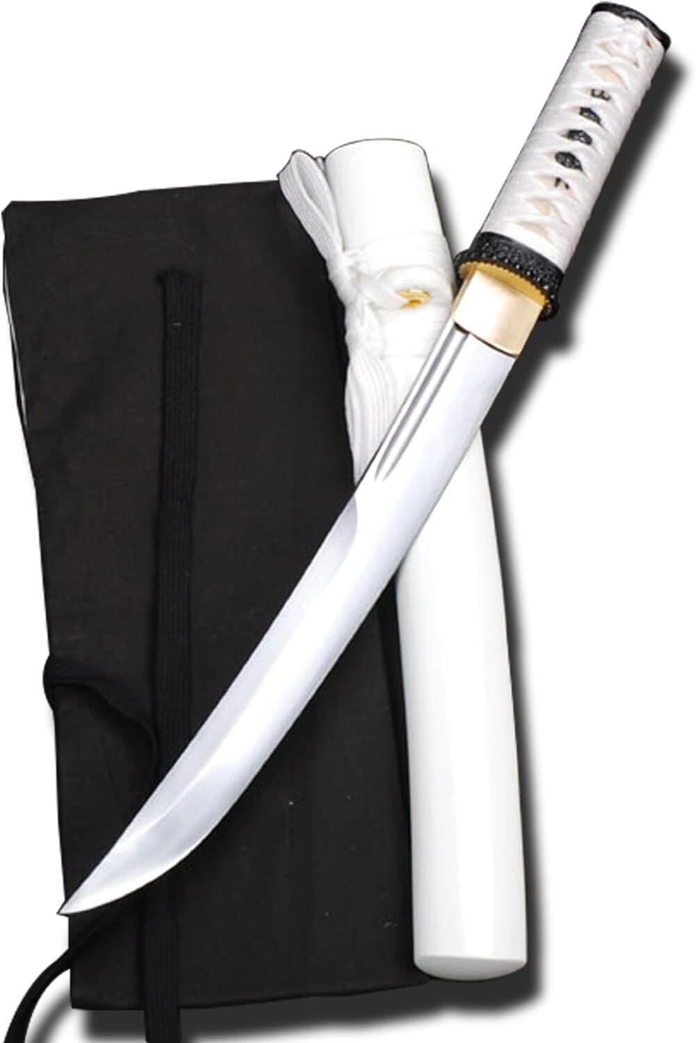 20» Unokubitsukuri Tanto Self-defense Sharp Japanese Samurai Short Sword Knife