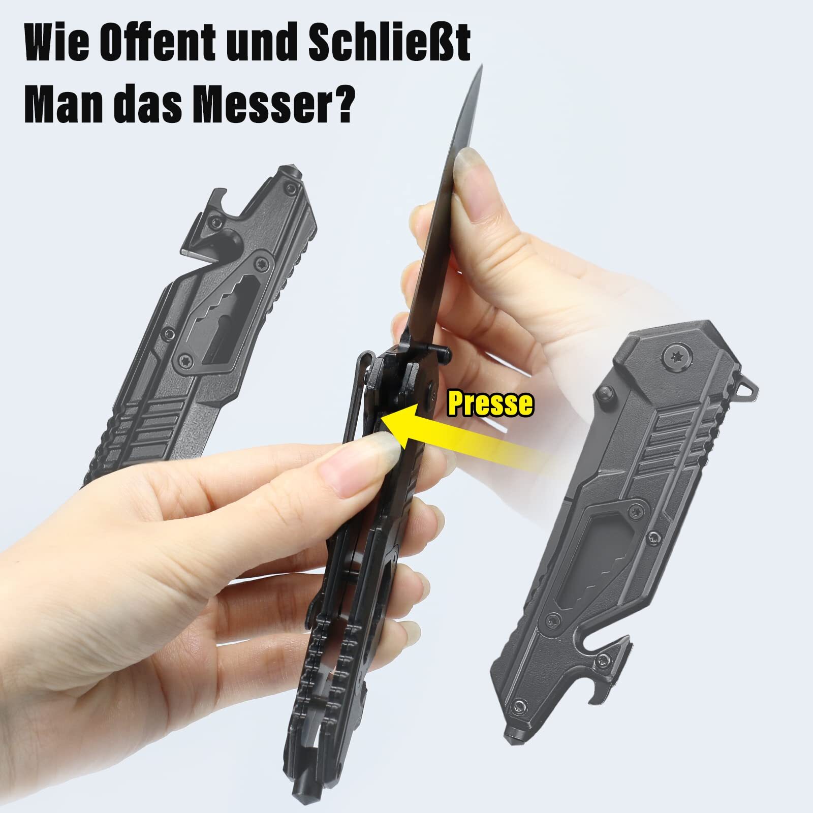 Military Tactical Survival Hunting Combat Fixed Blade Pocket Knife Camp Knives
