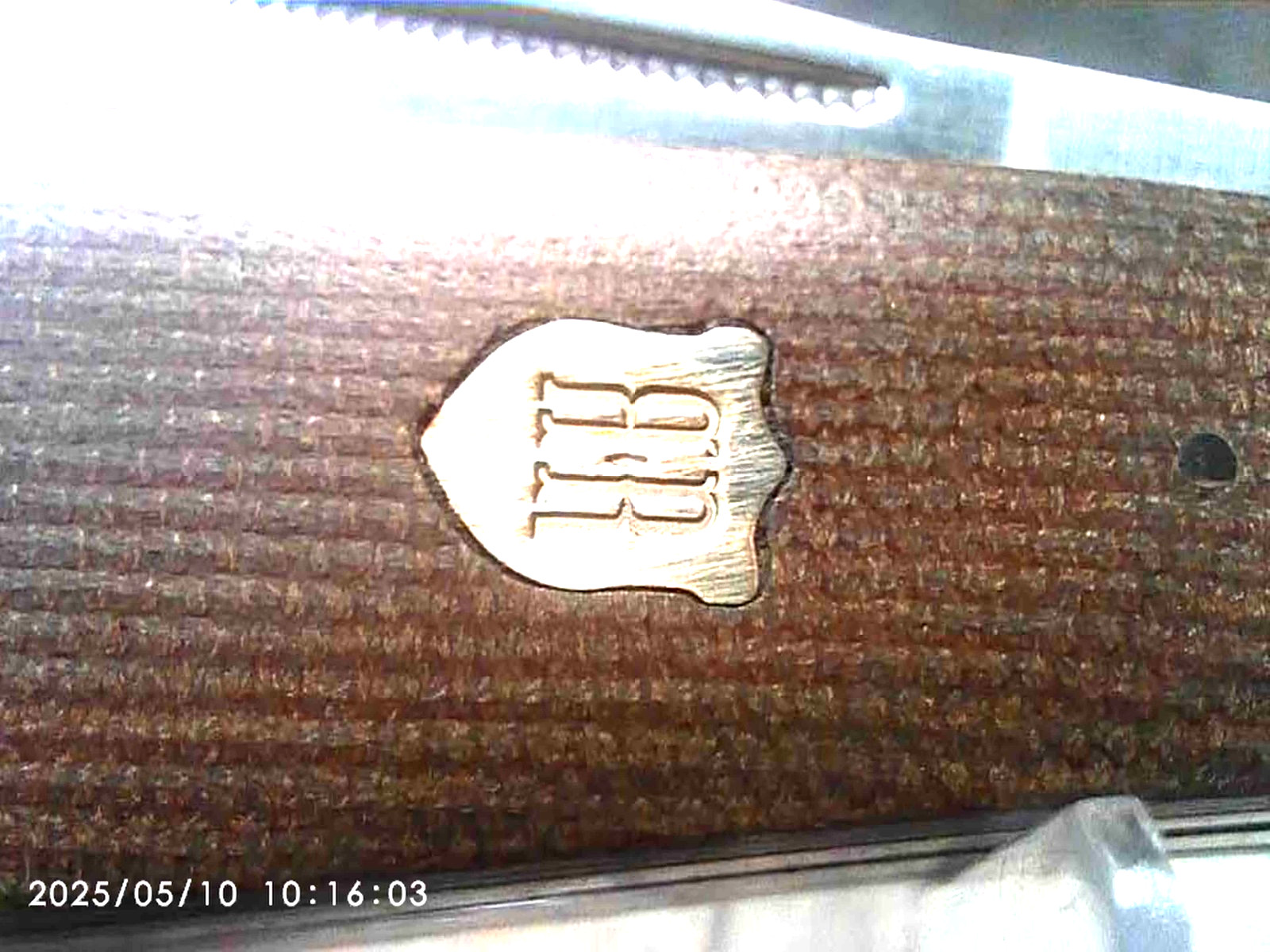 Rough Ryder Pocket Chopper Folding Knife Hatchet Brown Tater Skin Micarta RR2339