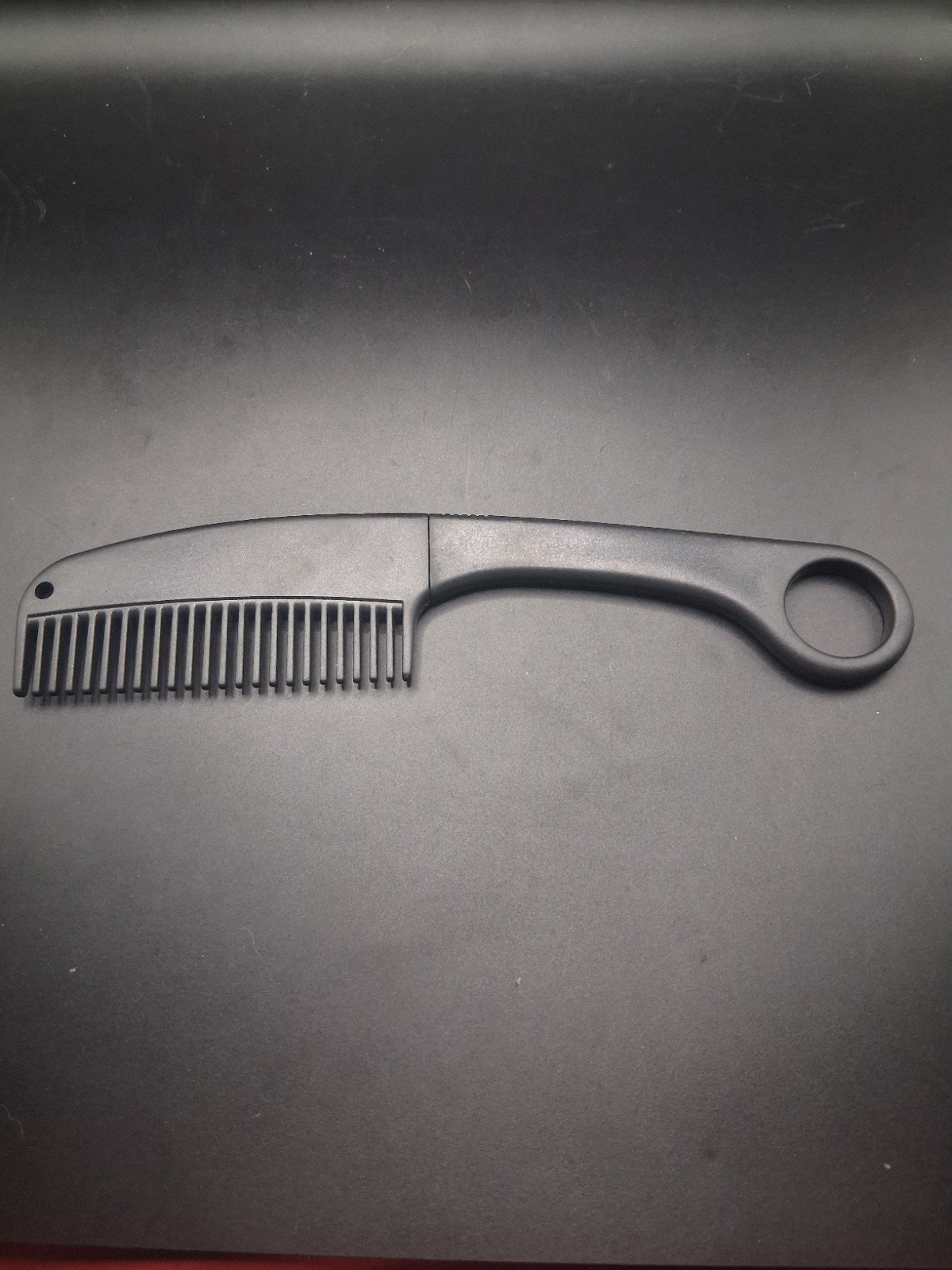 Karambit Comb Handle Knife Sheath Included Stainless Steel Blade Black