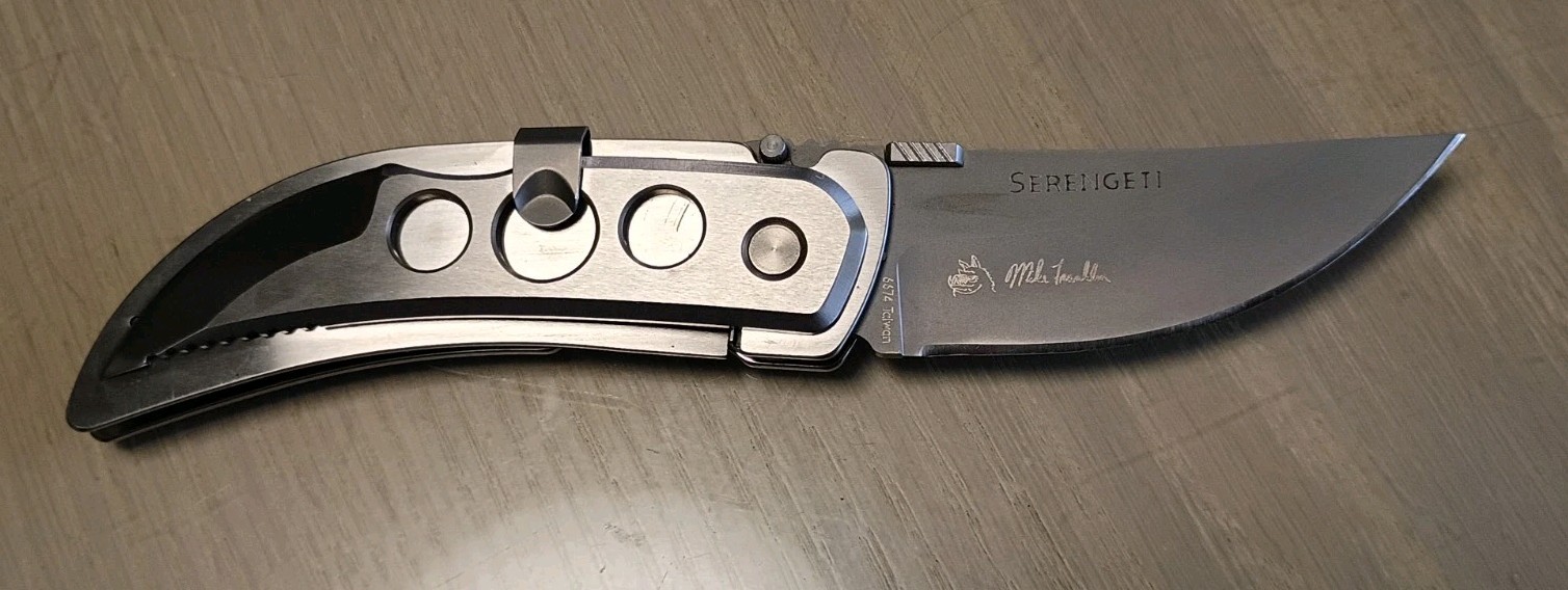 CRKT Serengeti folding knife with two detachable blades 6674 Mike Franklin