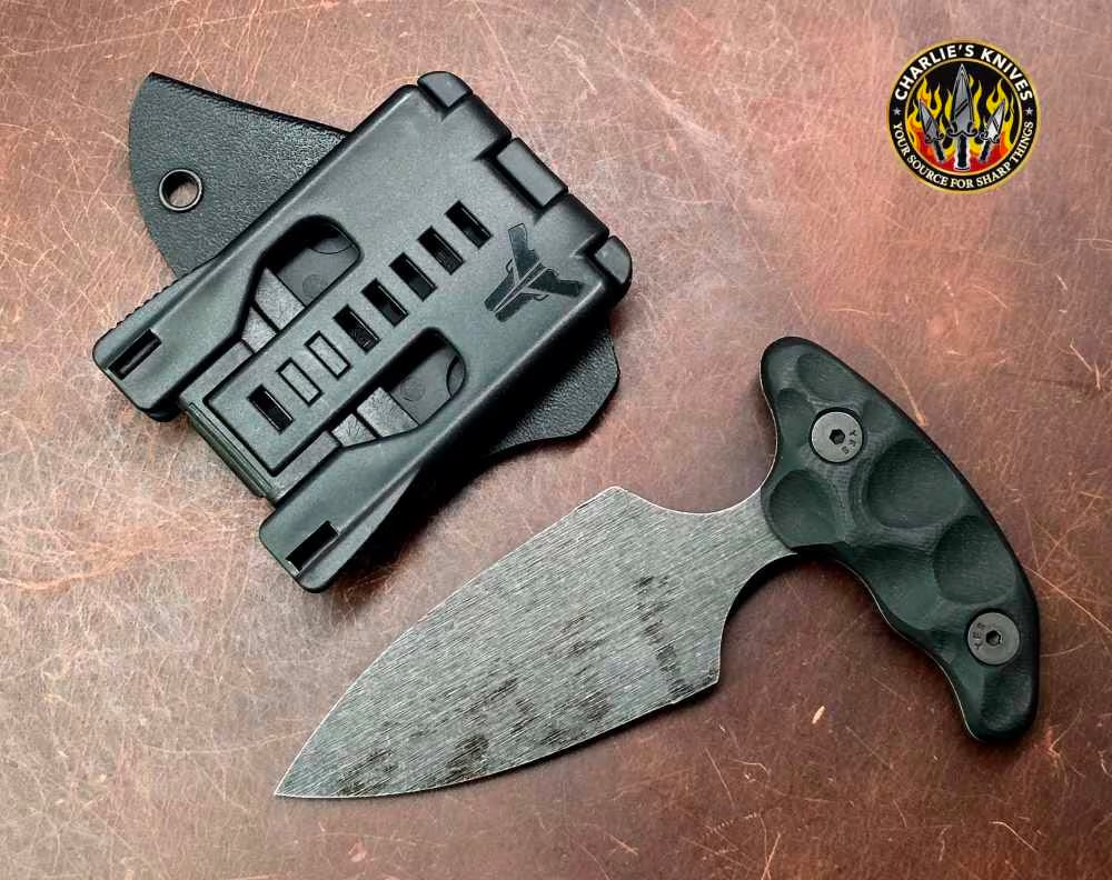 Stroup Knives SD1 – Black – Always Free Shipping!!