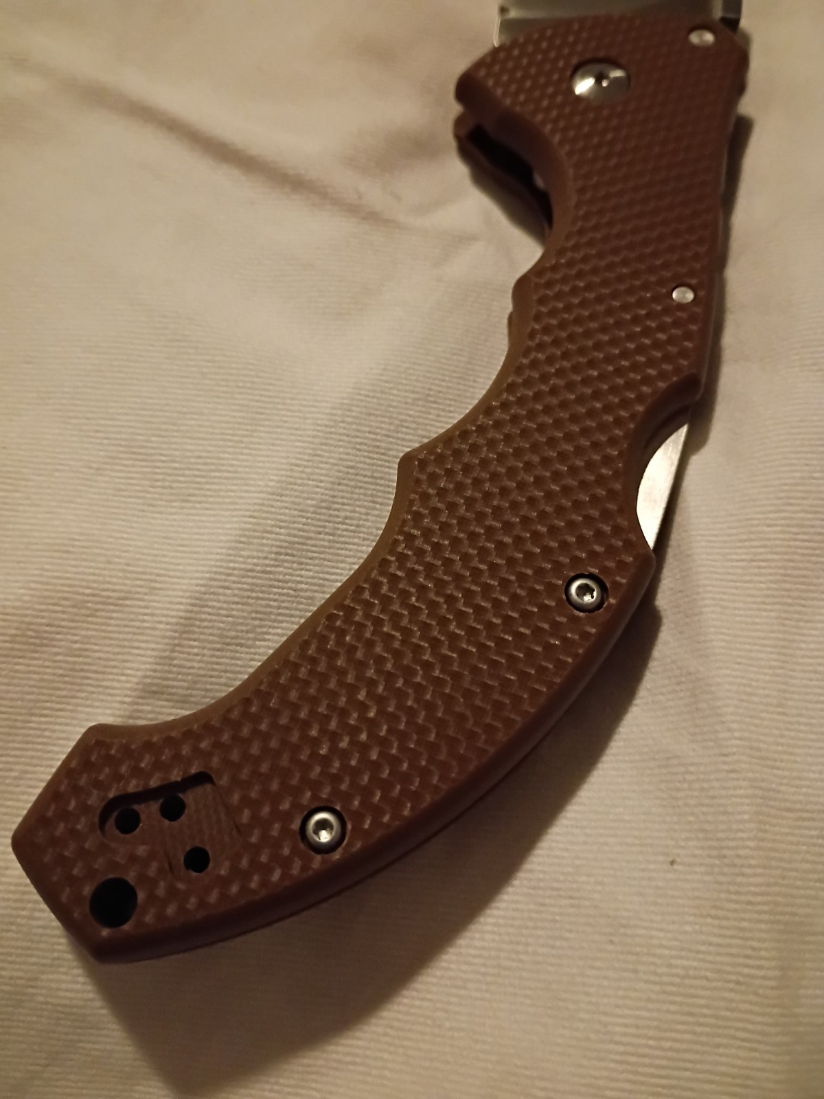 Cold Steel Talwar 4 CTS-XHP Desert Tan G10 Folding Pocket Knife