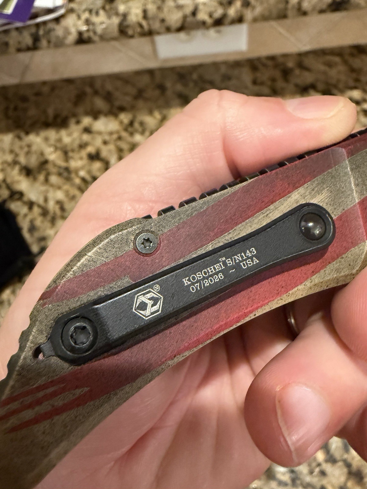 Heretic Knives Koschei Limited Edition USA 250th – H061-USA-250 – Last One!