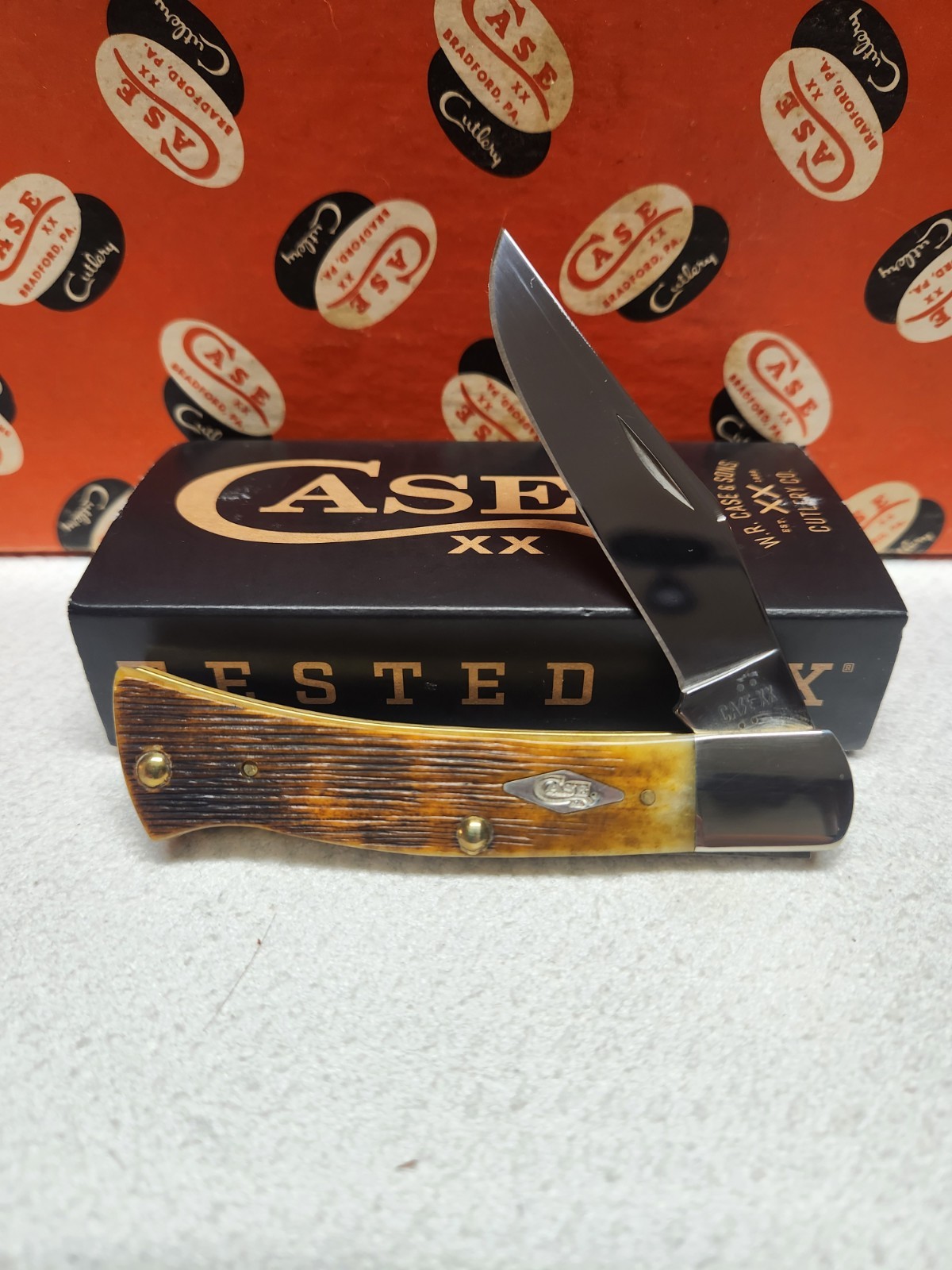 2026 Case Xx Axe Handle Antique Bone SFO