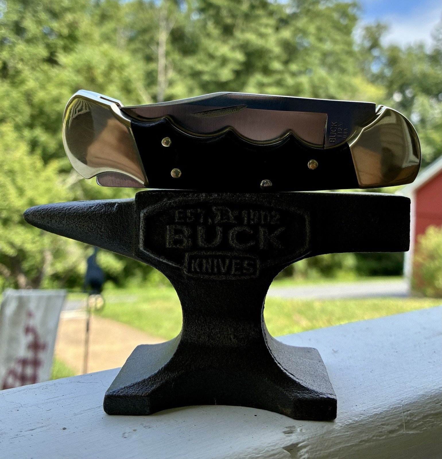 Beautifully Customized 2024 Buck 112 Knife
